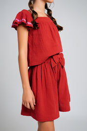 Set blusa y falda Julia