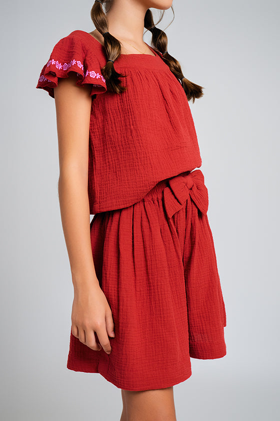 Set blusa y falda Julia