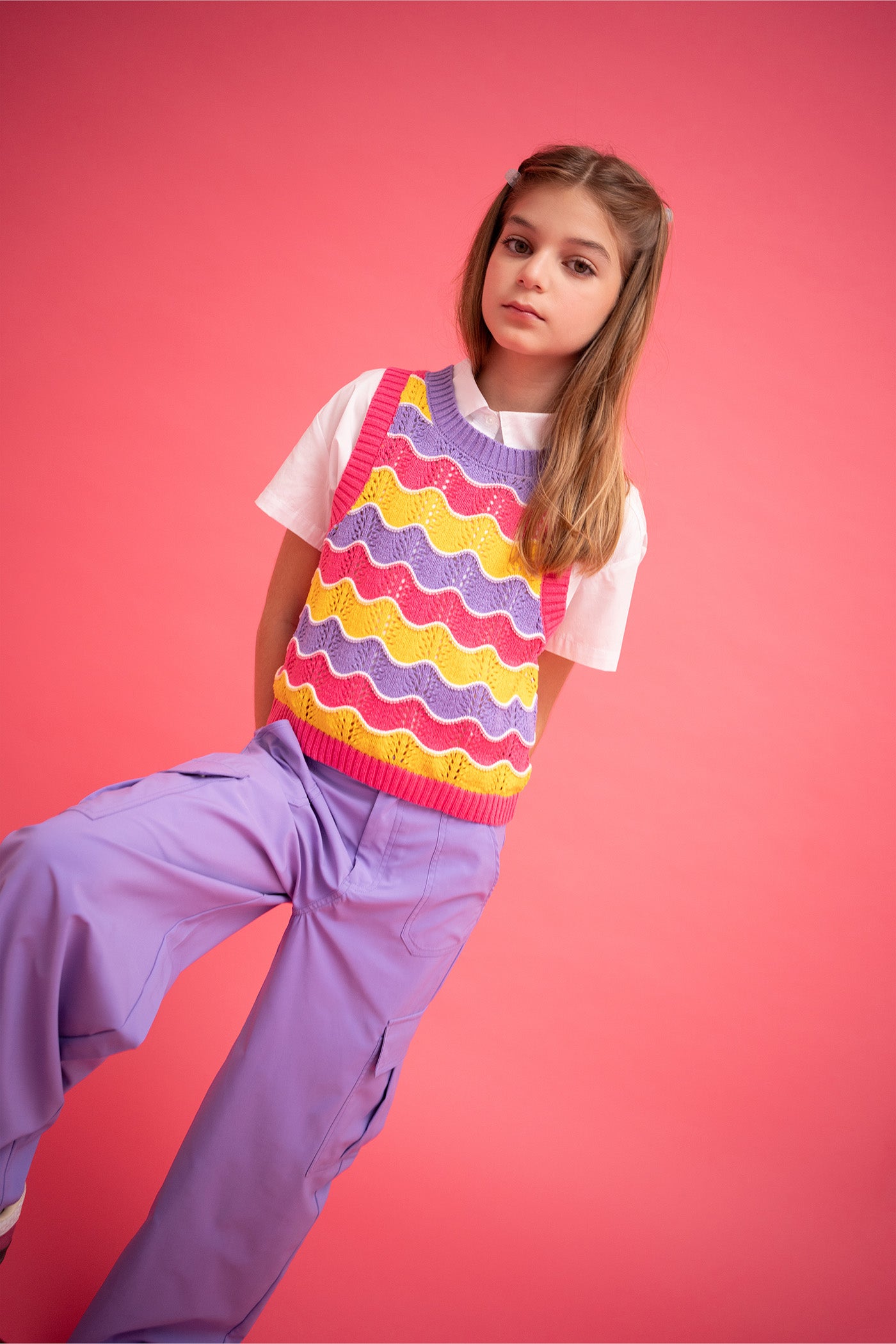 Vestido Desigual Para Niñas - Estilo Colorido Y Divertido, Ideal Para Ocasiones Especiales