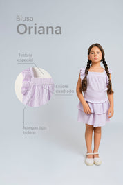 Blusa unicolor Oriana